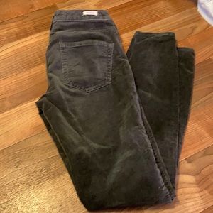 Melville dark green skinny corduroy size 24
